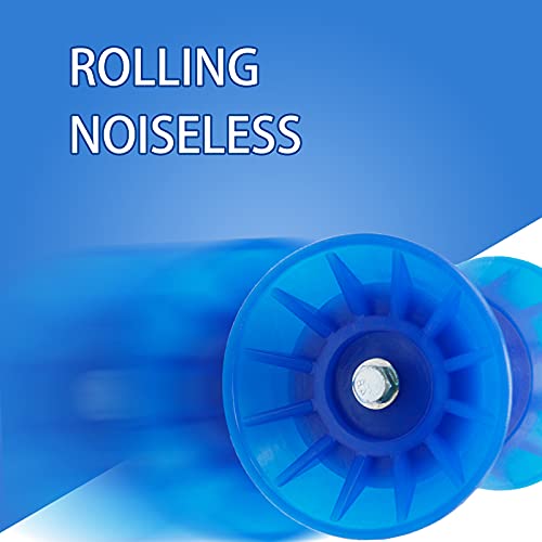 Jfatxtt 3" Boat Trailer Roller Bow Stop With 1/2" Shaft Bow Stop For Boat Trailers Blue Bow Roller. #TOP3