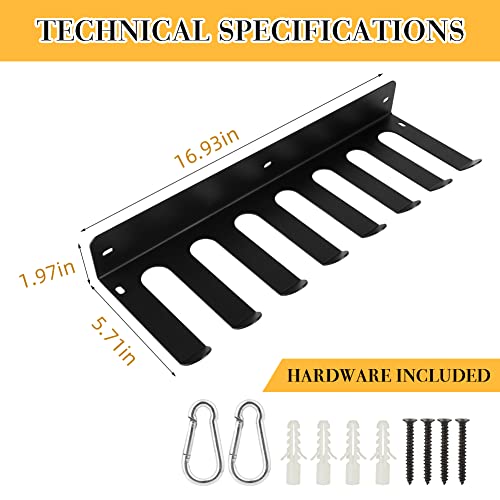 Baseball Bat Holder Wall Mount: Metal Baseball Softball Bat Holder Holds 14 Player Bats #TOP1