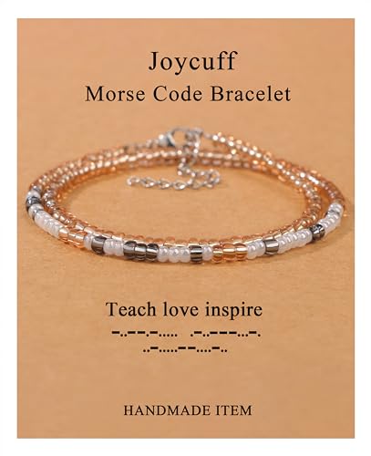 Image of JoycuFF ๐ ๐ผ๐ฟ๐๐ฒ ๐๐ผ๐ฑ๐ฒ ๐๐ฟ๐ฎ๐ฐ๐ฒ๐น๐ฒ๐๐ ๐ณ๐ผ๐ฟ ๐ช๐ผ๐บ๐ฒ๐ป Inspirational Gifts Beads Bracelets for Women Encouragement Birthday Gifts for Daughter Sister Niece Granddaughter Mom Best Friend
