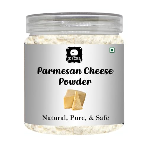 EDZZEL Natural Parmesan Cheese Powder Seasoning 14.10 OZ / 400 GM | Pack Of 1 Box