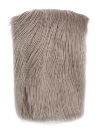 Girls Toddlers Kids Open Front Faux Fur Vest Cardigan Sleeveless Waistcoat Jacket Winter Outerwear Solid Color2