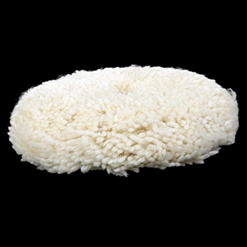 Image of Inditrust 7 Inch Wool Polishing Pad Bonnet for Car & Furniture Cleaning, Buffing & Waxing | Soft Wool Polishers Pad | 180 mm Multi-Purpose Buffer Pad