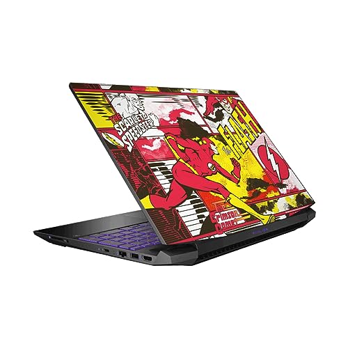 Skin Flash DC Comics pour HP Pavilion 15.6 15-dk0047TX Autocollant Vinyle