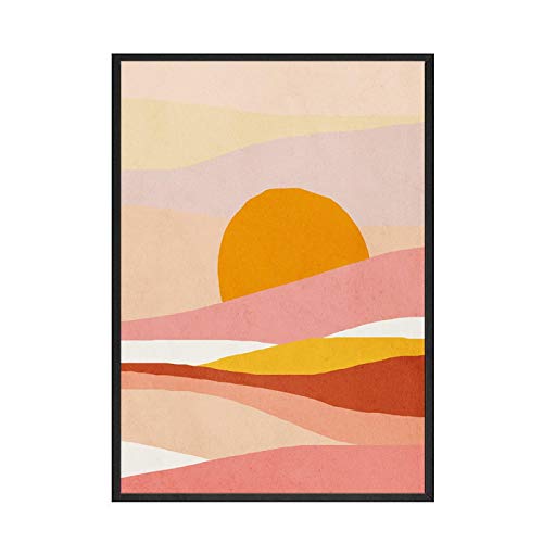 Toile Paysage Abstrait pour salon moderne et décoration murale chambre adulte
