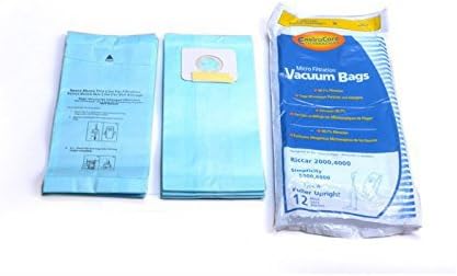 Riccar 12 Type A Vacuum Bags for 2000, 4000 Simpli 845-12