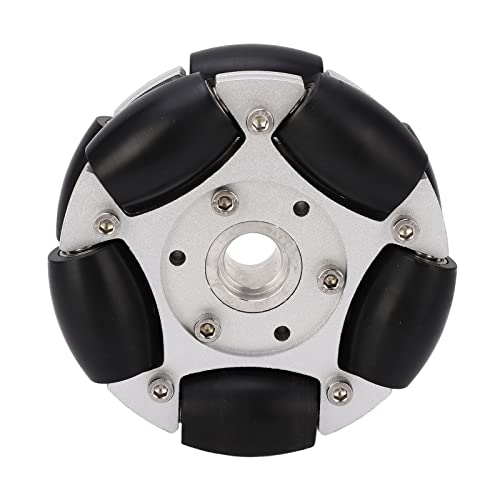 Roue omnidirectionnelle de robot 127mm avec rouleau de roulement fluide