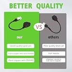Obd2 Adapter Fit for Kawasaki Motorcycle 4 Pin to 16 Pin OBD Diagnostic Cable,for Z250/Z650/Z1000/ER6N/EX650F/Ninja400 Motorbike ECU Programming,Work with ELM327 Obdii Code Reader/Scanner
