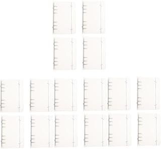 NUOBESTY Fichário Pasta Capa Protetora Para Revista 16 Peças Capa Protetora Para Caderno De Folhas Soltas Capa Protetora Para Scrapbook Planejador Pessoal Fichário Fosco Diário Encadernador