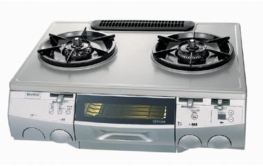 Amazon.co.jp: ハーマン テーブルコンロ フッ素コートトップ 両面焼 