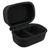 Elonbo Hard Travel Carrying Case Portable Storage Bag, Black+Black