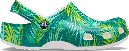 Image of crocs Unisex-Adult Classic Marbled Clog WHI /Oxgn Clogs