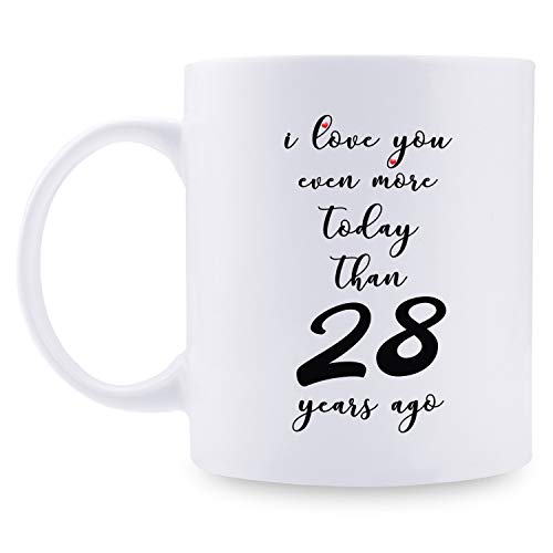 28th Anniversary Gifts - 28th Wedding Anniversary Gifts for Couple, 28 Year Anniversary