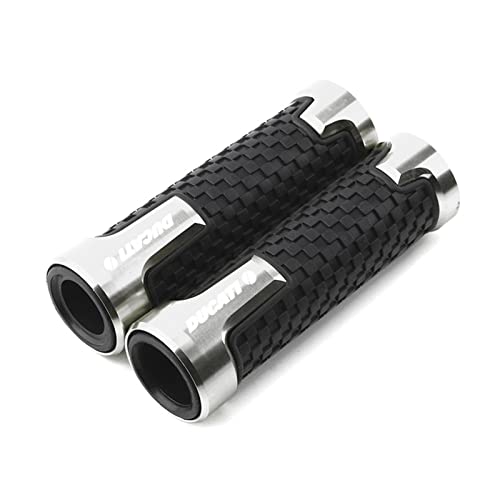 Poignées de guidon moto haut de gamme argent pour Ducati Panigale V4