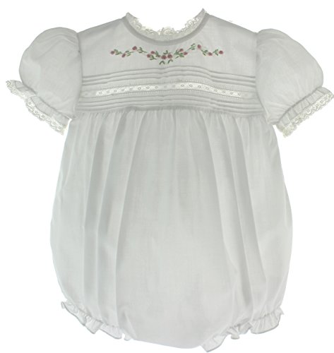 Feltman Brothers Infant Girls Blue Bubble Outfit Lace Trim