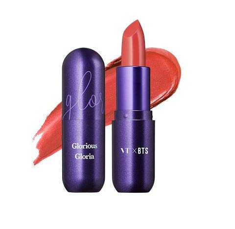 VT X BTS Gloria Lip Color Balm 0.12 fl.oz. / 3.5g, Tinted Lip Balm, (03 Melrose)