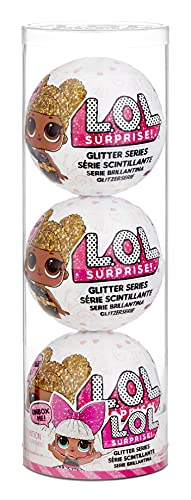 L.O.L. Surprise! LOL Surprise Glitter Paquete Exclusivo de 3 muñecas, Serie 4, Surtido - con más...