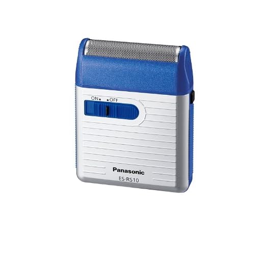 Panasonic Men's Shaver for Traveler ES-RS10-A Blue | DC3V (2 x AA Alkaline) (Japan Model)