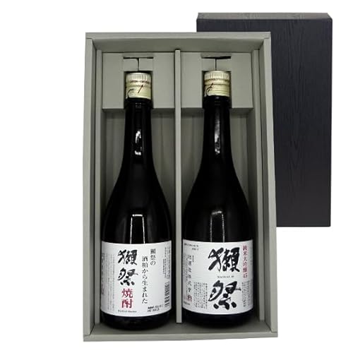 獺祭 焼酎 720ml & 純米大吟醸45 720ml ギフトボックス入り 山口県 旭酒造 日本酒 焼酎