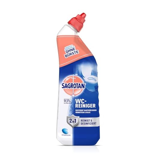 Sagrotan WC-Reiniger Ozeanfrische – 2in1 Reinigungsmittel mit Antischmutzfilm für langanhaltende WC-Frische – 1 x 750 ml 4 Sagrotan WC-Reiniger Ozeanfrische – 2in1 Reinigungsmittel mit Antischmutzfilm für langanhaltende WC-Frische – 1 x 750 ml