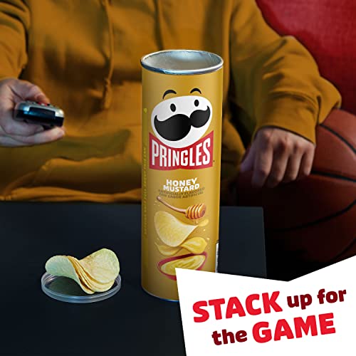 Image of Pringles Potato Crisps, Honey Mustard - 165 Gram
