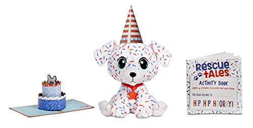 Little Tikes Rescue Tales Present Surprise Dalmatian, Soft Plush Stuffed Animal Toy, Birthday Music & Accessories, Adoption Tag, Certificate- Gifts For Kids, Toys For Girls & Boys Ages 3 4 5 #TOP2