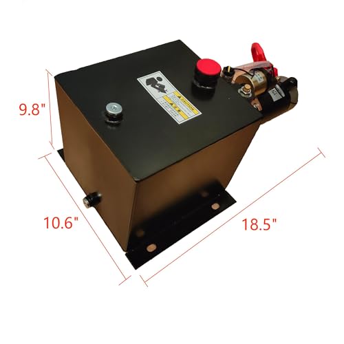 Wryxia SINGLE ACTING 8QUART Hydraulic Power Unit 1.2Kw 2200Psi 12V Dc Hydraulic Station Pump Single Acting thumb #4