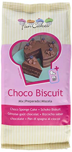 FunCakes Mix für Schoko Biskuit, 2er Pack (2 x 1000 g)