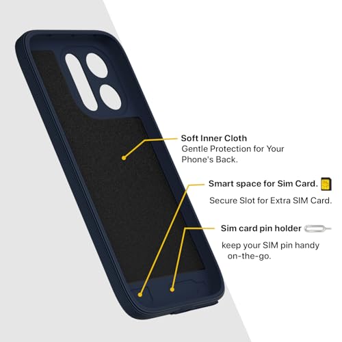 Image of Pikkme Back Cover for Vivo V70 5G Soft Matte Silicone Mag-Safe Design (Mag-Safe Not Support) Camera Protection | Slim Fit Bumper Cover (Blue)
