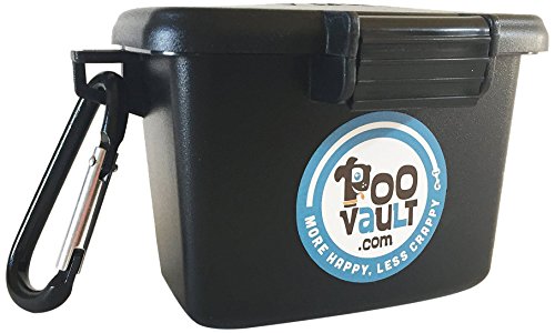 PooVault Odor Free Dog Poop Bag Holder, Made in USA