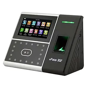 Face Reader Biometric Attendance Uface 302 + ID Machine (Black)