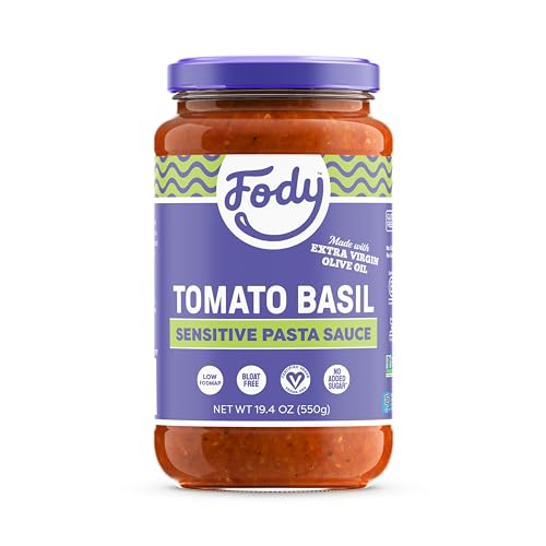Fody Foods Tomato Basil Pasta Sauce, 19.4 Oz,...
