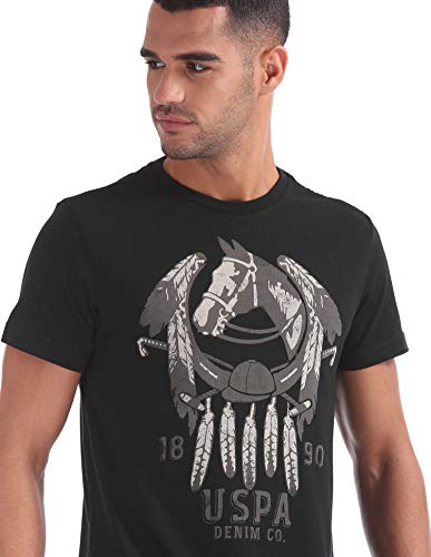 Image of U.S. POLO ASSN. Men's Solid Regular fit T-Shirt