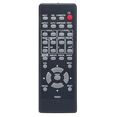R020H VINABTY Replacement Remote Control Fit for Hitachi Projector CP-AX3003 CP-AX3005 CP-AX3503 CP-AX3505 CP-BW301WN CP-BX301WN CP-CW251WN MC-AX3006 MC-AX3506 MC-CW301 MC-CX301 MC-TW3006 MC-TW3506 - Image 2
