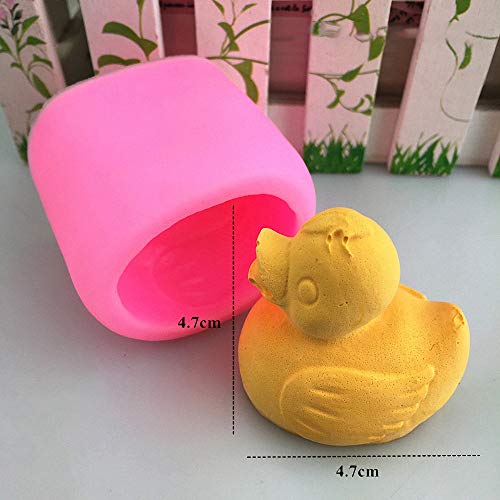 3D Rubber Duck Soap Mold, Yellow Duckie Silicone Chocolate Fondant Mold For Baby Shower Cake Topper Decoration Candle Bath Bomb Lotion Bar Polymer Clay Resin Mould #TOP1