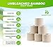 Bamboo Story, Bamboo Toilet Paper Unbleached, 24 Rolls, 3 Ply and 300 Sheets Bamboo Toilet Tissue - FSC Certified, Biodegradable, Chemical Free, Plastic Free, BPA Free, Septic Safe Toilet Paper