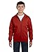 Hanes Girls' Comfortsoft Ecosmart Full-Zip Fleece Hoodie
