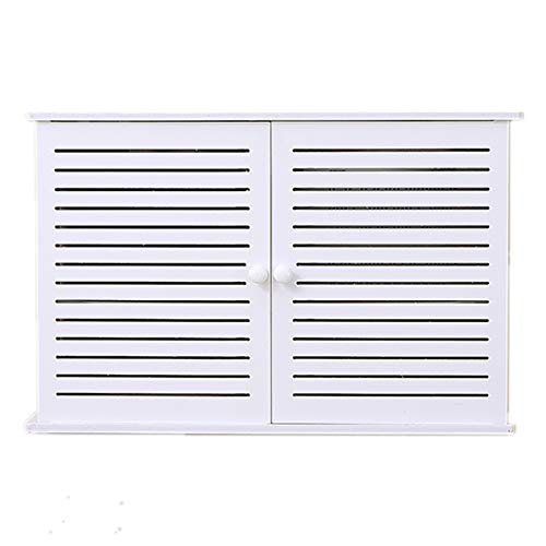 XICHENGSHIDAI Wireless Router Storage Foamboard Box Router Zäune WiFi Wandbehang Multimedia dekorative Abdeckung Wandregal groß Cover