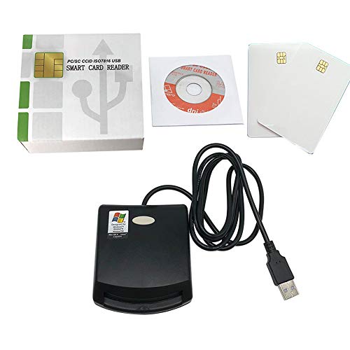 ISO7816 EMV SIM eID Contact Smart Chip Card Reader Writer Programmer #N99 for Contact Memory Chip Card +2 PCS Test Cards &SDK Kit - Thumbnail 4