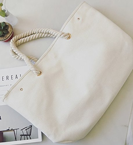 Sac fourre-tout en toile Journées d'été grand format chic - 3