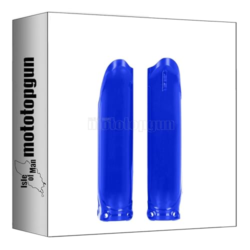Couvercle fourche bleu pour Yamaha YZ 250 FX 2025 en compétition