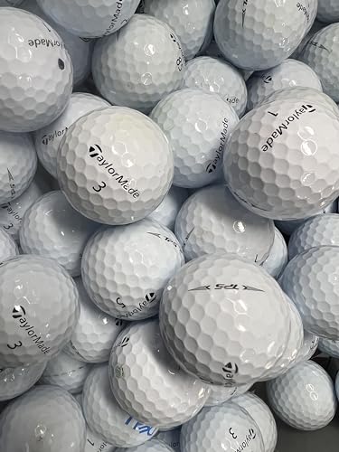 Golf Ball House..12 TP5 Golf Balls for Taylormade/White/Near Mint (4A) / Recycled-Used w/Mesh Bag