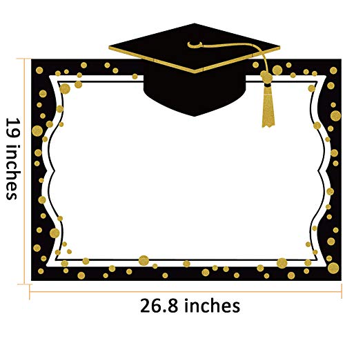 Graduation Photobooth Props with Photo Frame