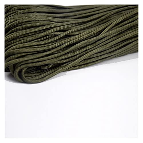 �N���C�~���O���[�v 27�F100m�p���V���[�g�R�[�h�X�g���b�v���[�v�^�C�vIII 7�X�g�����h�N���C�~���O�L�����v�T�o�C�o���@��(Army green rope 02)