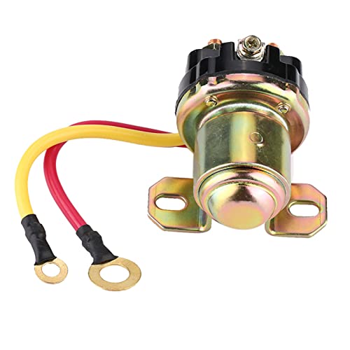 DOACT Starter Motor Relay Solenoid Universal 12-24V Compatibility Automotive Electrical System Replacement for Universal Vehicles