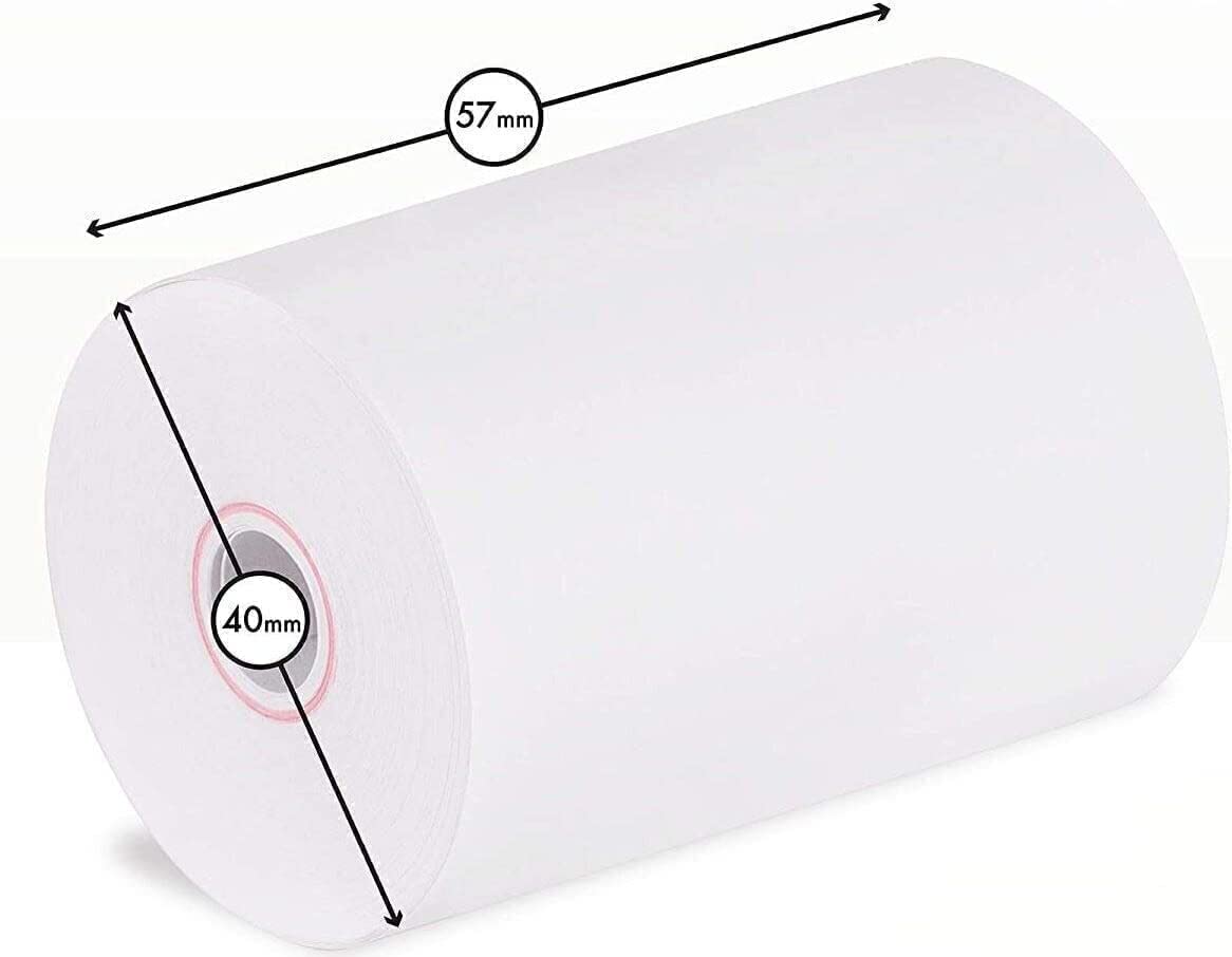 Sumedtec - Pack of 10 Thermal Paper Rolls 57x40mm, White - Image 4