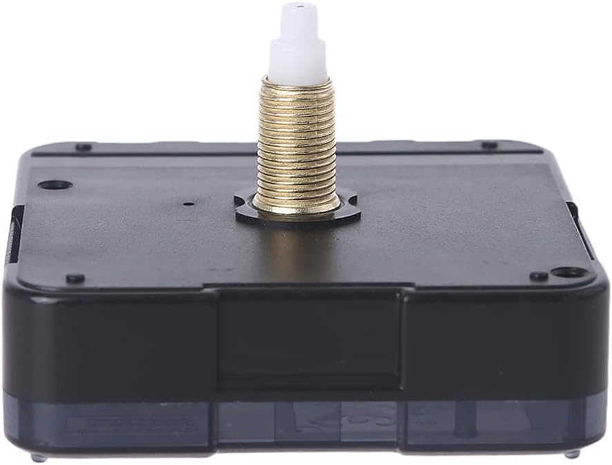 1 Pcs Clock Mechanism, Quartz Movement Replacement, Silent Quartz Wall Movement Mechanism Battery Operated with 20mm/0.79 Inch Shaft Length, 51mm/2.02 Inch Long Hands