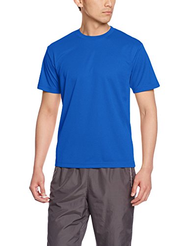 [グリマー] 半袖 4.4oz ドライ Tシャツ [UV カット] ロイヤルブルー 6Lの商品画像（Amazon）