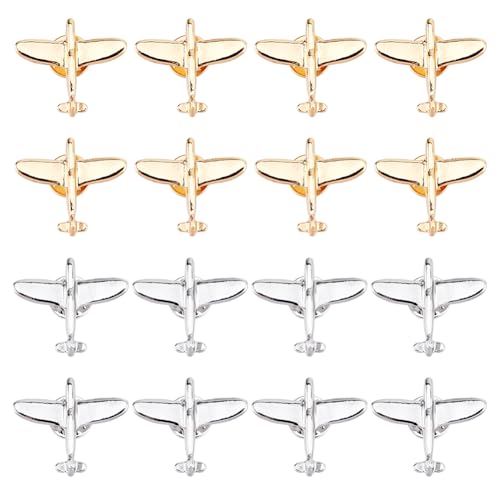 Broches d'avion pour chemise et chapeau avec épingles à revers