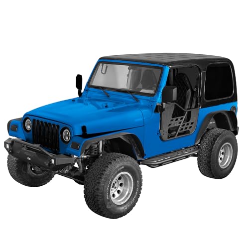 Estribos laterales para Jeep Wrangler TJ 1997-2006 miniatura 6