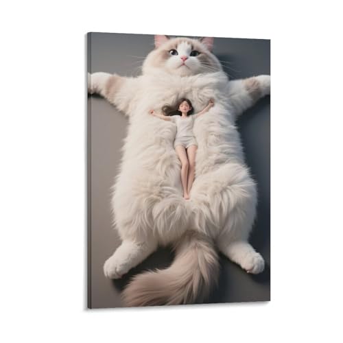 Peinture Décorative Vintage Tableau Abstrait Évocation Douceur pour Couloir